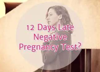 12 days late negative pregnancy test?