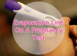 What Is An Evaporation Line On A Pregnancy Test?