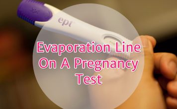 What Is An Evaporation Line On A Pregnancy Test?
