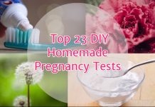 Top 23 DIY Homemade pregnancy tests