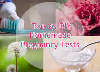 Top 23 DIY Homemade pregnancy tests