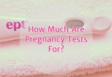 How much are pregnancy tests for?