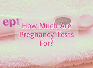 How much are pregnancy tests for?