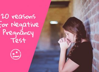 Top 20 reasons for A Negative Pregnancy Test