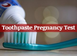 Toothpaste Pregnancy Test