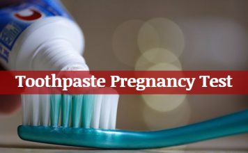 Toothpaste Pregnancy Test