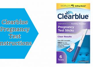 Clearblue pregnancy test instructions