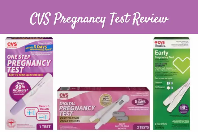 CVS pregnancy test review