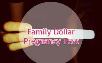 Family Dollar Pregnancy Test