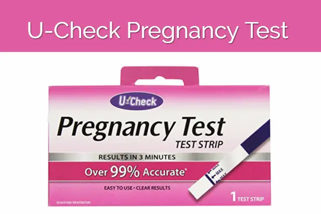  U  Check  Pregnancy  Test  Strips Review Accuracy instructions