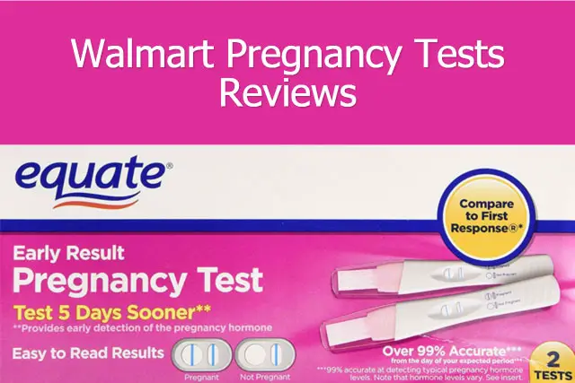 Walmart Pregnancy Test Reviews
