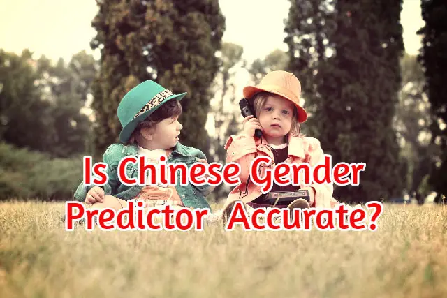 Most Accurate Chinese Gender Predictor