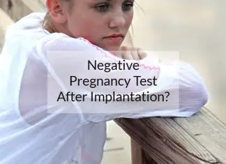 What To Expect From Negative Pregnancy Test After Implantation?