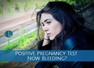 Positive Pregnancy Test Now Bleeding?
