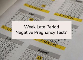 Week Late Period Negative Pregnancy Test?