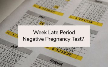 Week Late Period Negative Pregnancy Test?