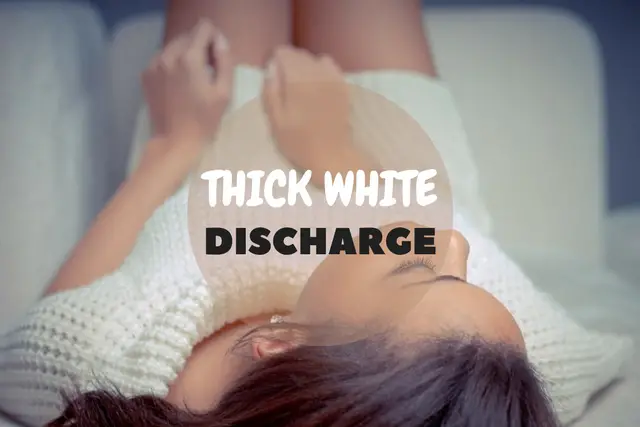 Thick White Discharge