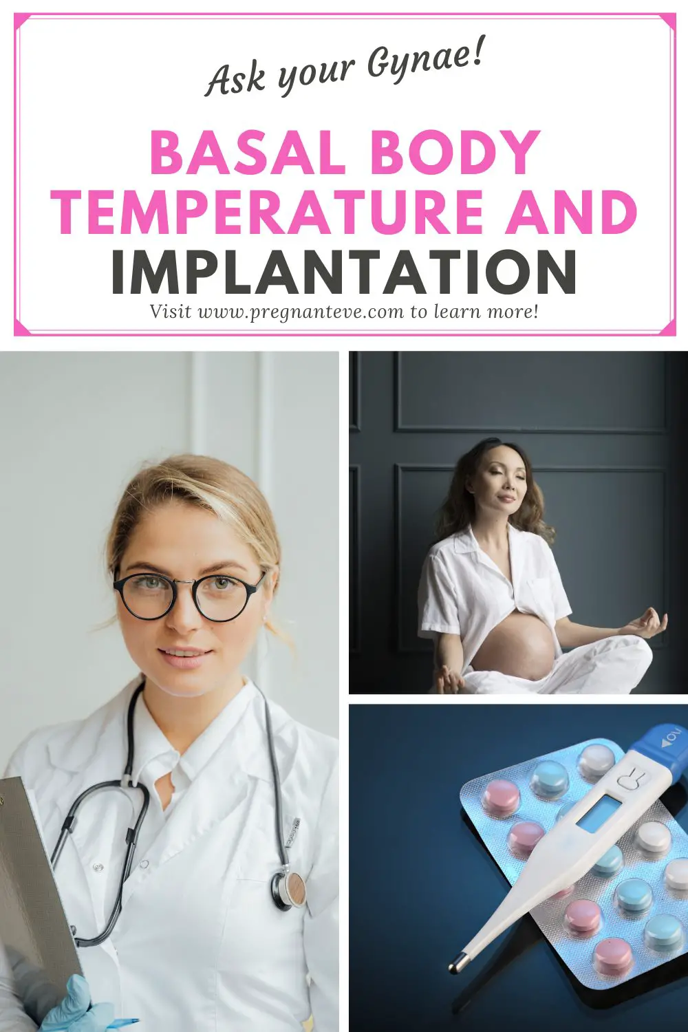  Basal body temperature(BBT) is an indicator of ovulation. However, it is rarely discussed when detection of pregnancy is our concern.