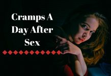 Cramps A Day After Sex