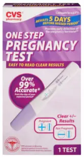 CVS Early Pregnancy Test