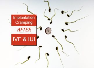 Implantation Cramping After IVF And IUI