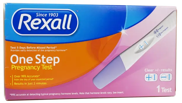 Rexall Pregnancy Test