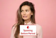 Spotting Before Period