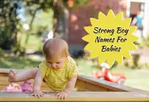 Strong Boy Names For Babies