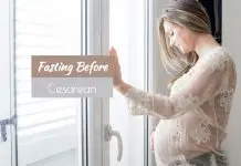 Why do you fast before Caesarean?