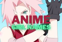 Anime Girl Names